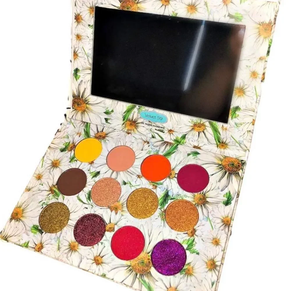 🌼 Bloom Baby Retro 🌼 Velvet 59 Palette + LIVE TINTED Huestick + Brow Brush | N